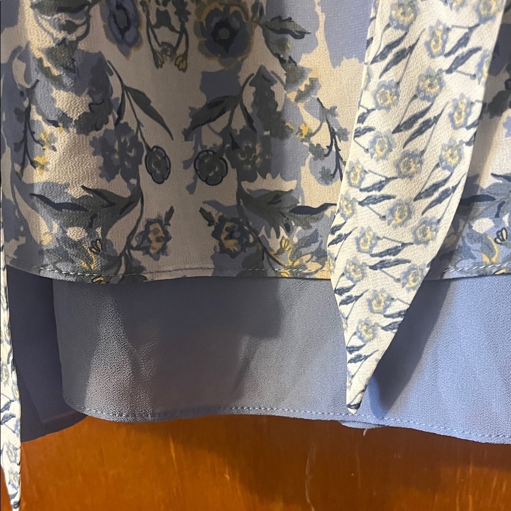 Rose & Olive Light Blue Printed Halter Camisole - Picture 7 of 10
